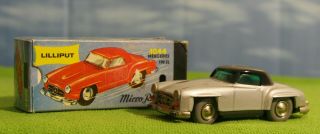 Vintage Schuco - Lilliput Micro Racer - Mercedes 190 Sl - With Key