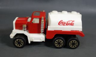 Vtg Mikro Bulgarian Coca Cola Mac Delivery Truck Tank Toy Tonka Pressed Steel