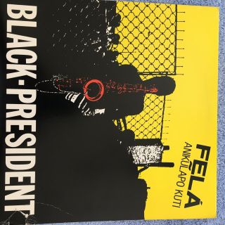 Fela Anikulapo Kuti Black President Lp Vinyl 1981