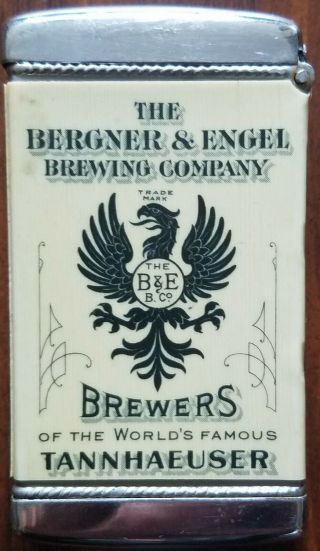 Pre Prohibition Brewery Adv.  Matchsafe