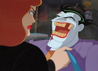 Batman Animated Series Cel Joker Andrea Mask Of The Phantasm
