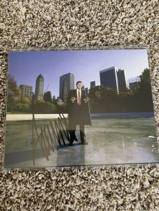 Donald Trump Autographed 8x10 Photo Jsa Letter