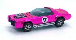 1971 Hot Wheels Redline Sugar Caddy Spectraflame Hot Pink W/ Champagne Int