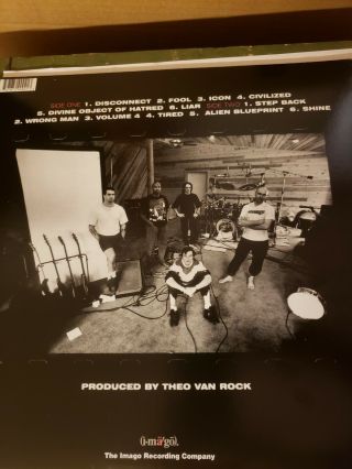 Rollins Band Weight Vinyl Record LP Henry Black Flag Hard Rock 2