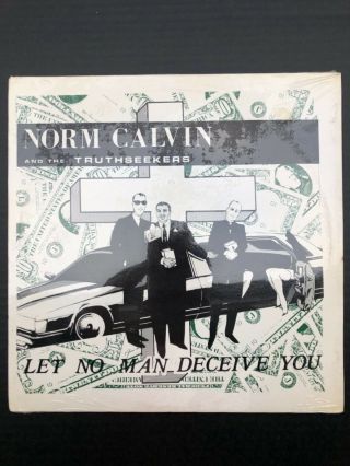 Rare Gospel Boogie Lp Norm Calvin And The Truthseekers Let No Man