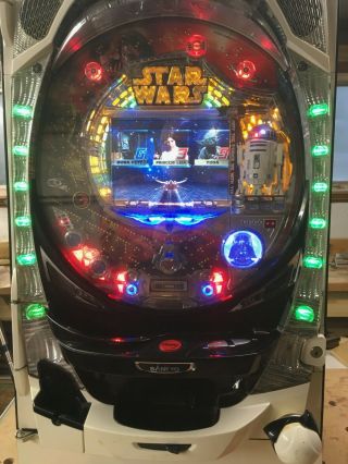 Star Wars Pachinko Machine Japanese Arcade Game