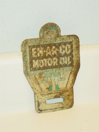 Vintage License Plate Topper En - Ar - Co Motor Oil 2