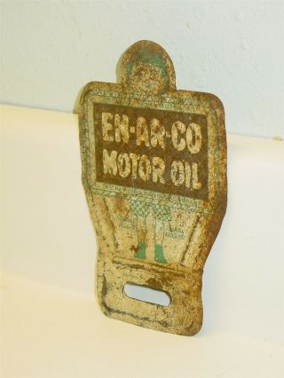 Vintage License Plate Topper En - Ar - Co Motor Oil 3