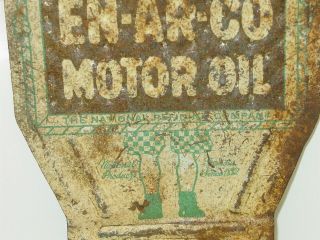 Vintage License Plate Topper En - Ar - Co Motor Oil 5