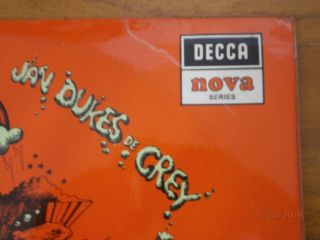VERY RARE JAN DUKES DE GREY SORCERERS MONO VINYL LP DECCA NOVA DN 8 2