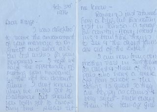 Grace Kelly Handwritten Four Page Letter - Uacc & Aftal Rd Autograph