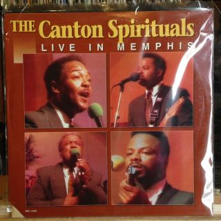 [soul/gospel] Nm Lp The Canton Spirituals Live In Memphis [1993 Blackberry Iss]