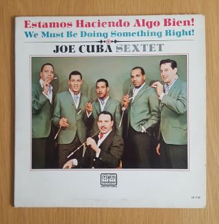 Joe Cuba Sextet We Must Be Doing Something Right Vinyl Tico LP1133 1966 2