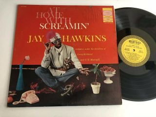 Screamin’ Jay Hawkins Lp At Home With Orig Rare