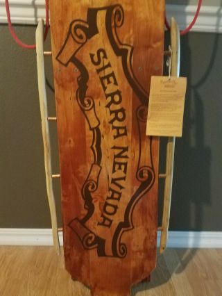 NOTE: Revised Sierra Nevada Pale Ale Brewing Co.  Sled Extremely Rare. 2