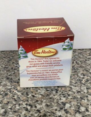 Tim Horton ' s Limited Edition Collectible Christmas Ornament Snowman Store 2012 5