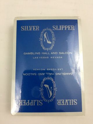 Silver Slipper Gambling Hall & Saloon Las Vegas Playing Cards 2 Decks 5