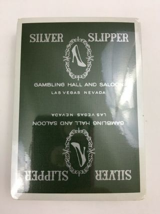 Silver Slipper Gambling Hall & Saloon Las Vegas Playing Cards 2 Decks 6