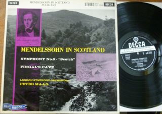 Peter Maag / Mendelssohn Symphony No 2 / Decca Sxl 2246 Wbg 1e - 1e