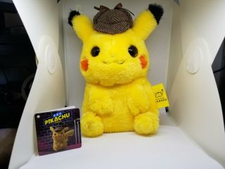 Sanei San - Ei Boeki Pokemon Detective Pikachu Plush Pouch Clasp Pochette