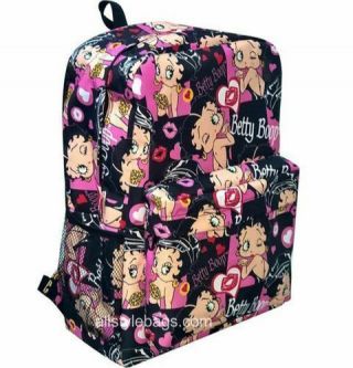 Betty Boop Back Pack Multi Poses Design