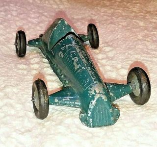 Vintage Timpo Toys Slush Cast Metal Toy Race Car 4 1/4 " England