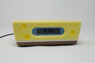 Spongebob Squarepants Foam Alarm Clock Radio Snooze Npower & 2