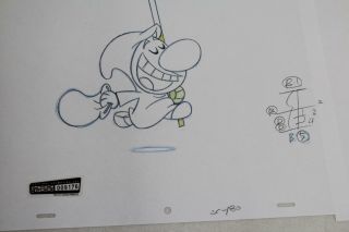 HANNA BARBERA Production Cel Animation Cartoon Network Art Piece 10