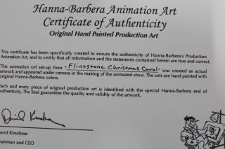 HANNA BARBERA Production Cel Animation Cartoon Network Art Piece 12