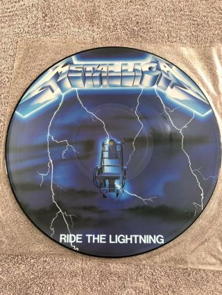 Metallica Ride The Lightning Picture Vinyl