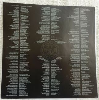 RARE CRADLE OF FILTH MIDIAN 2 x LP BLACK DEATH METAL SATANIC SYMPHONIC ROCK 6