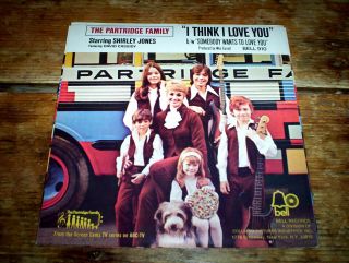 The Partridge Family David Cassidy Ps Only (i Think I Love You) Near Cond