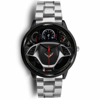 C7 Corvette Z06 Stingray Collectible Steering Wheel Watch | 2014,  2015,  2017