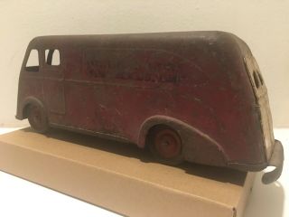 Vintage Marx 1930’s Toy Delivery Truck Estate Find Scarce Rare