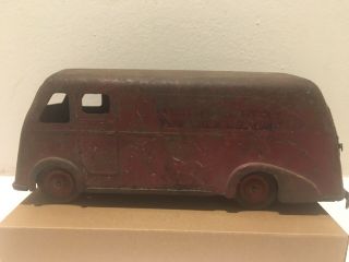 Vintage Marx 1930’s Toy Delivery Truck Estate Find Scarce Rare 3