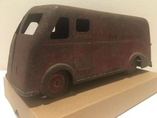 Vintage Marx 1930’s Toy Delivery Truck Estate Find Scarce Rare 4