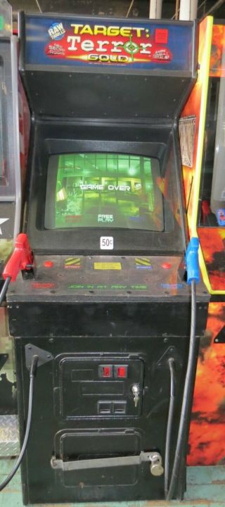Target Terror 2 Player Shooting Arcade Coin - Operated Game Available