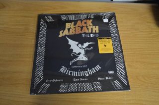 The End 3xlp By Black Sabbath 180 Gram Vinyl