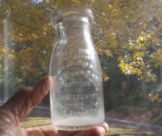 Lees Summit,  Mo Hook & Son Bottled In The Country 1/2 Pint Milk Bottle 1931