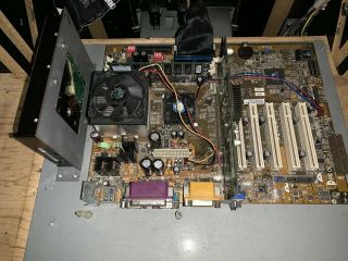 Star Trek Voyager Mother Board With Hard Drive Arcade Game Pcb Board