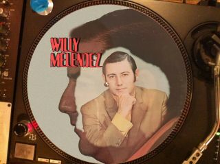 Willy Melendez Y Su Gran Orquesta Buscando Ambiente Rare 12 " Picture Disc Lp Nm