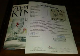 Stephen King Everythings Eventual Signed Autographed Hardcover Book Jsa Loa Rare