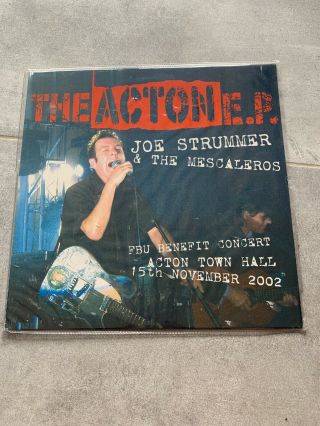 Joe Strummer - The Acton Ep 12” Vinyl Rare