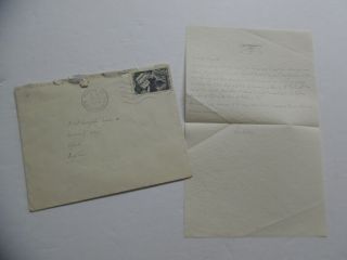 1954 Alice B Toklas Autograph Letter Signed,  Envelope Paris Gertrude Stein Als