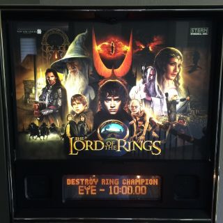 Lord Of The Rings Pinball Machine 2