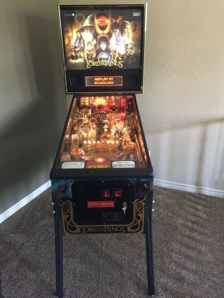 Lord Of The Rings Pinball Machine 4