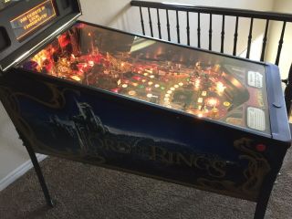 Lord Of The Rings Pinball Machine 5