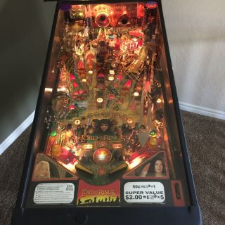 Lord Of The Rings Pinball Machine 7