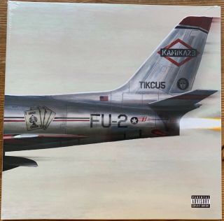 Eminem Kamikaze Exclusive Limited Edition Picture Disc Red Camo Vinyl Album