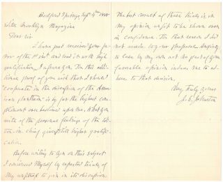 Joseph E.  Johnston - Autograph Letter Signed - Contributes To Civil War Series